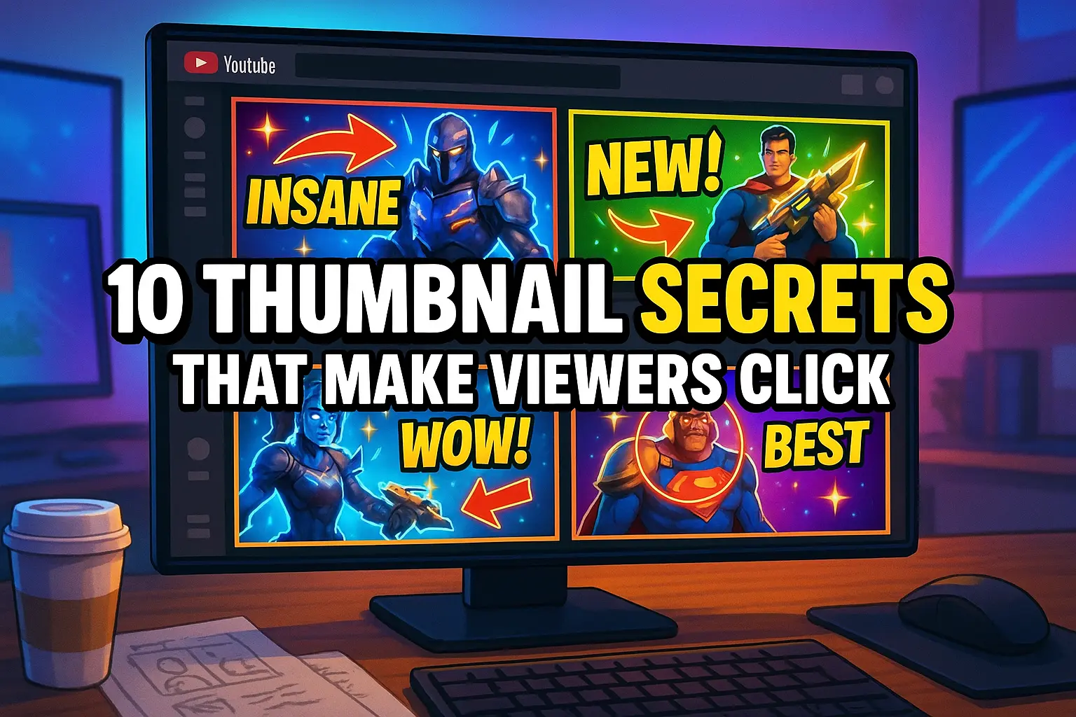 10 Thumbnail Secrets That Make Viewers Click