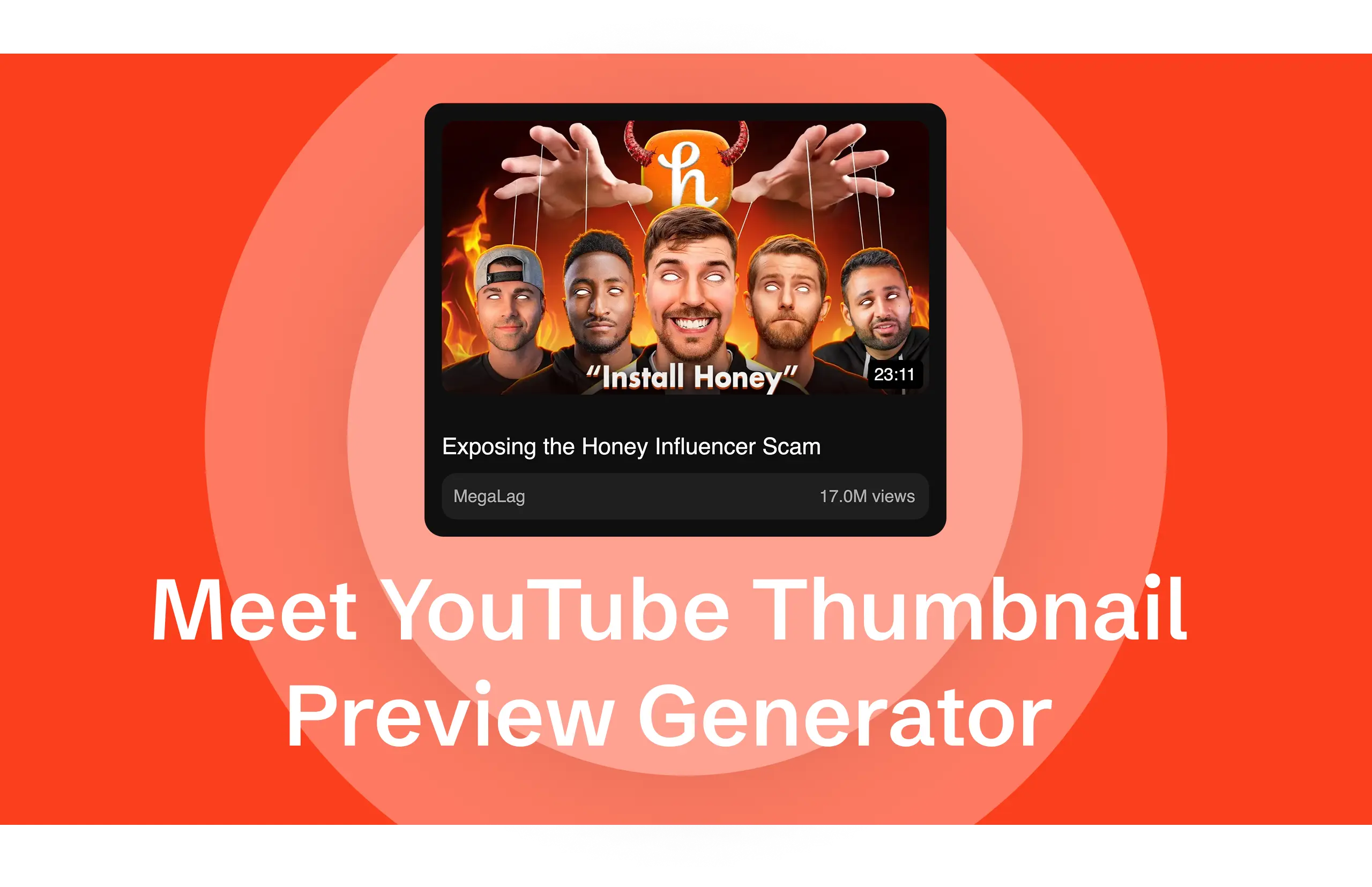Meet YouTube Thumbnail Preview Generator