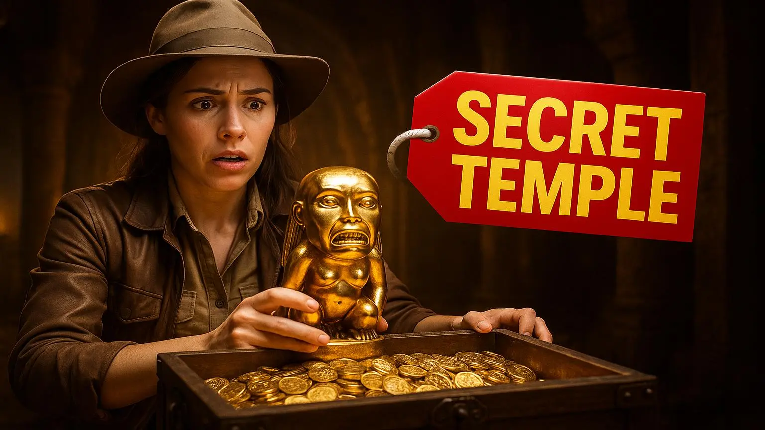 I Almost Died in the Secret Temple Escape Thumbnail