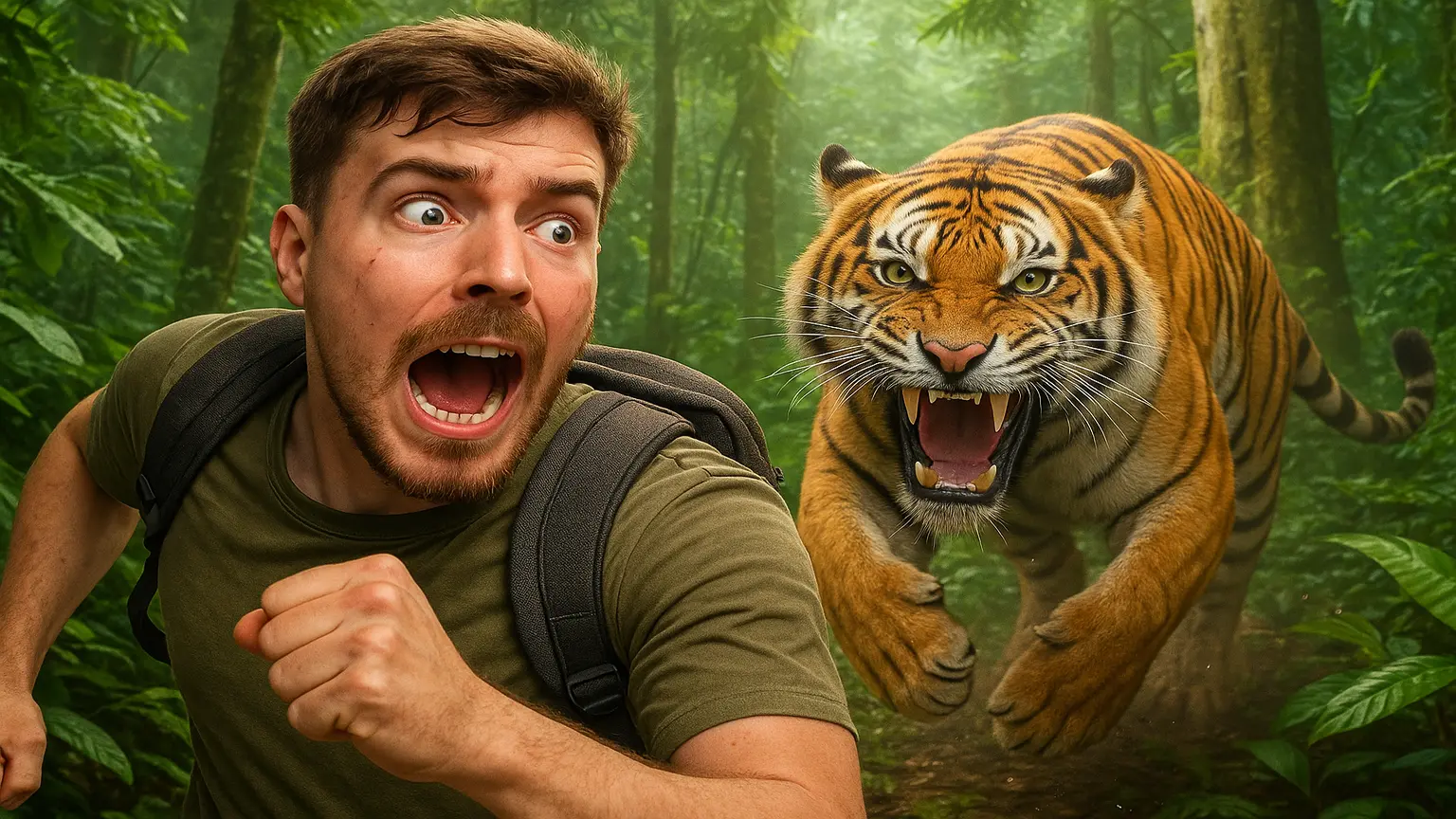 I Survived 24 hours in the Amazon Thumbnail