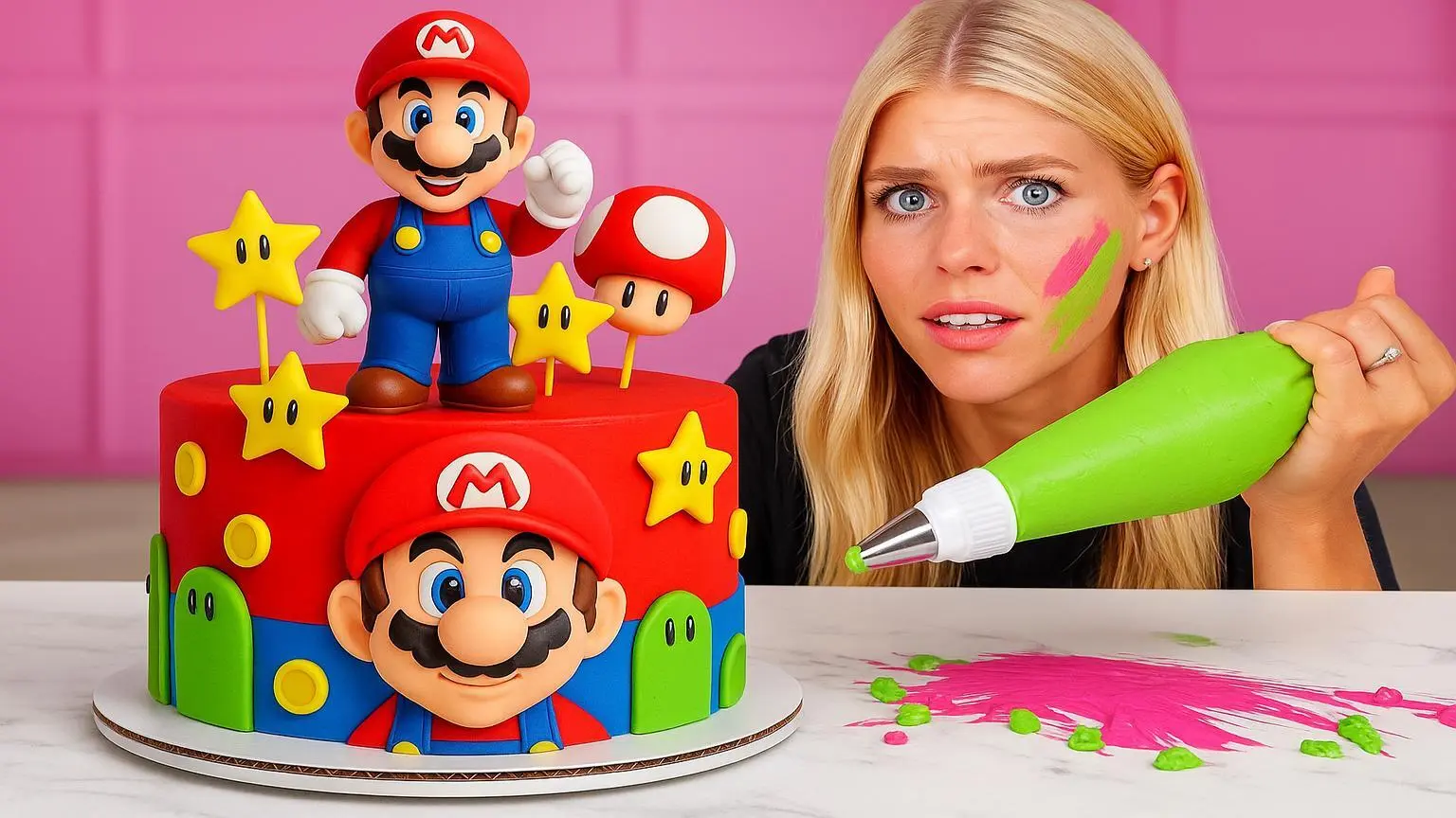 I Tried Recreating AI Cakes Thumbnail