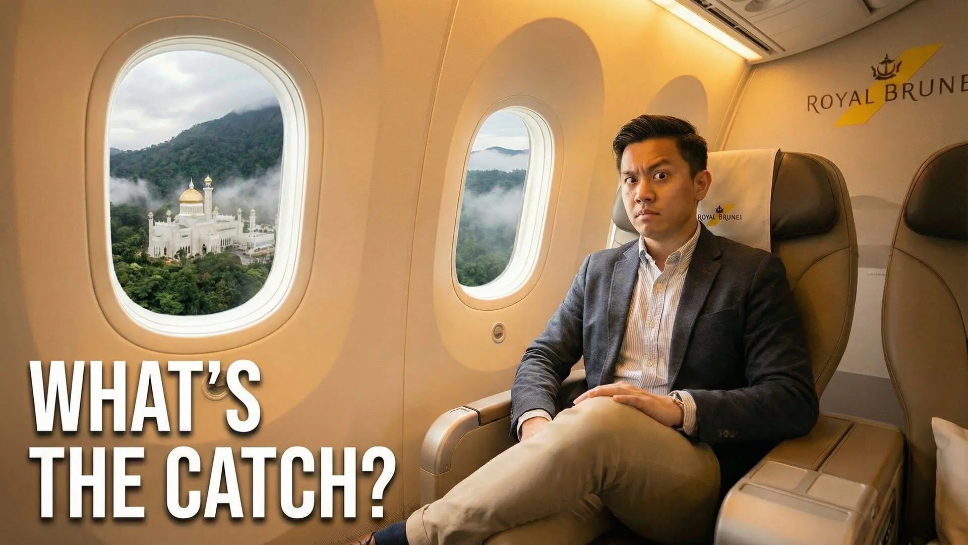 I Tried The World’s CHEAPEST Business Class Flight Thumbnail